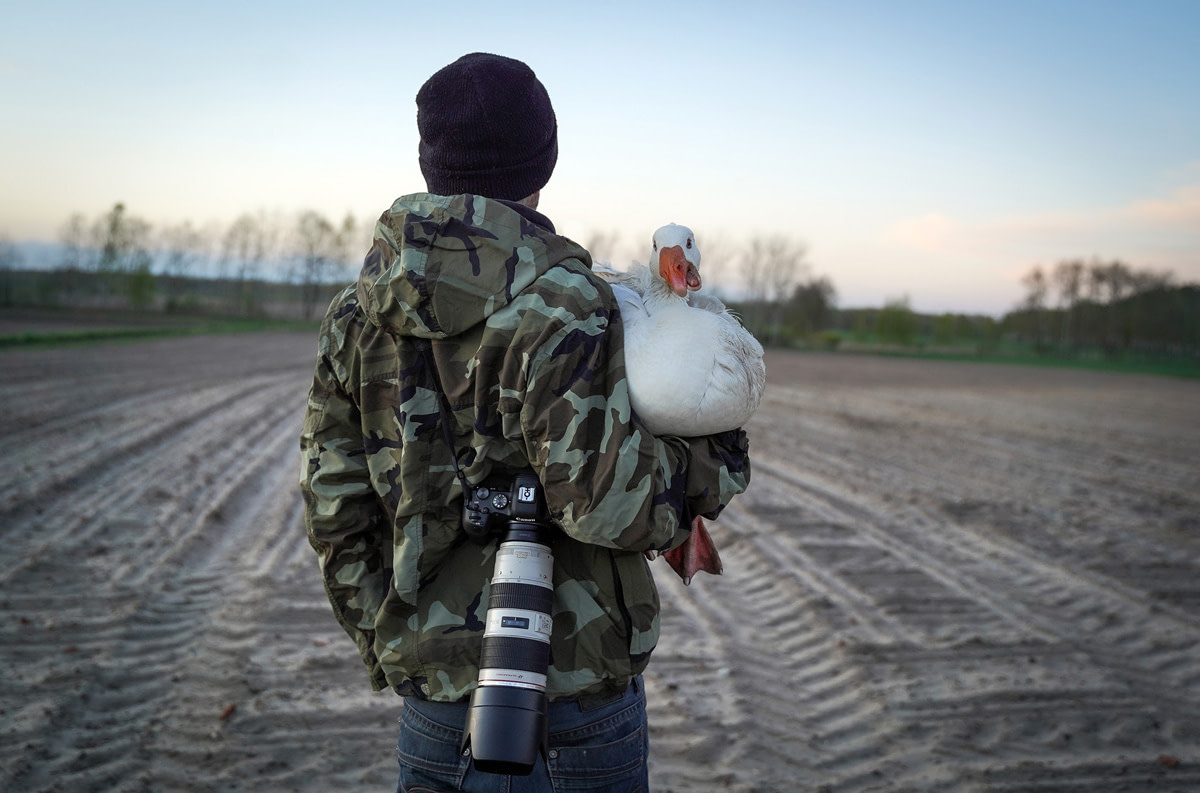We Animals contributor, Andrew Skowron. Photo credit: Bogna Wiltowska