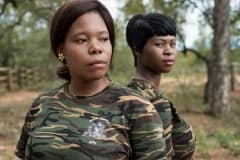 Yenzekile Mathebula and Leitah Mkhabela of The Black Mambas. South Africa, 2016.
