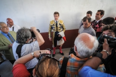 "El Juli" is one of Spain's most celebrated Matadors. Spain, 2009.