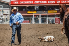 "THE GREATEST OUTDOOR SHOW ON EARTH". Calgary Stampede. Canada, 2005.