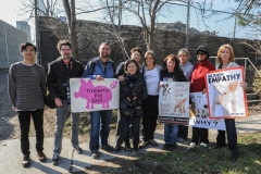TGIOM film crew with Toronto Pig Save. Canada, 2012.