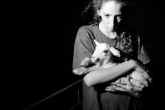 An open rescue with Animal Equality. Spain, 2009.