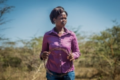 Helen Jerotich with African Network for Animal Welfare. Kenya, 2016.