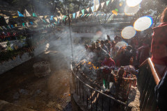 Thousands of people visit Dakshinkali temple on days of sacrifice.