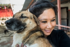Sneha's Care founder Sneha Shrestha. Nepal, 2017.